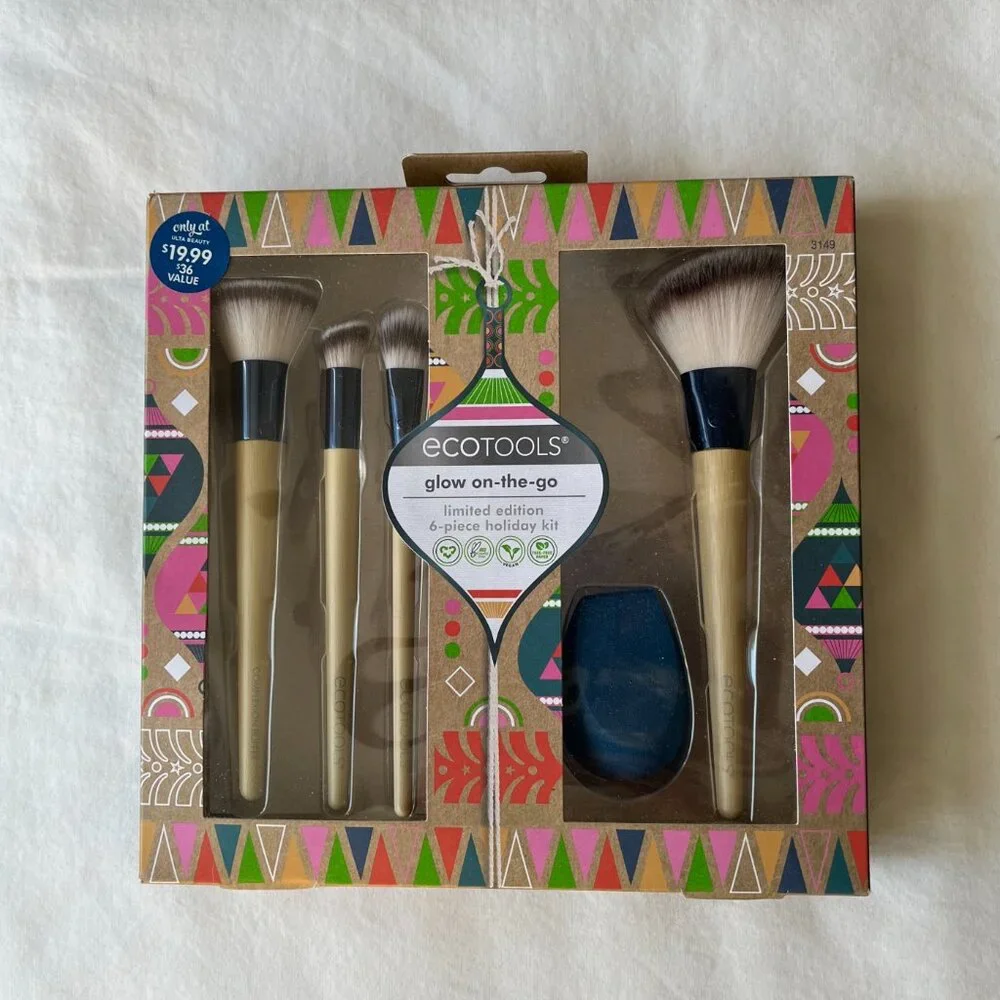 Ecotools Glow-on-the-Go 5-pc. Brush and Bioblender Set
